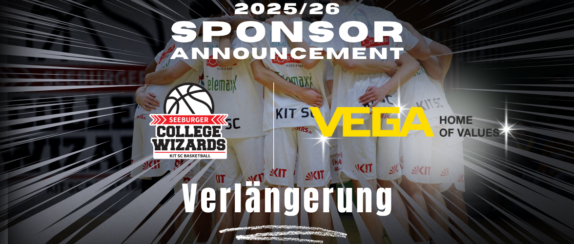 VEGA Grieshaber KG bleibt starker Partner der KIT Basketballer!