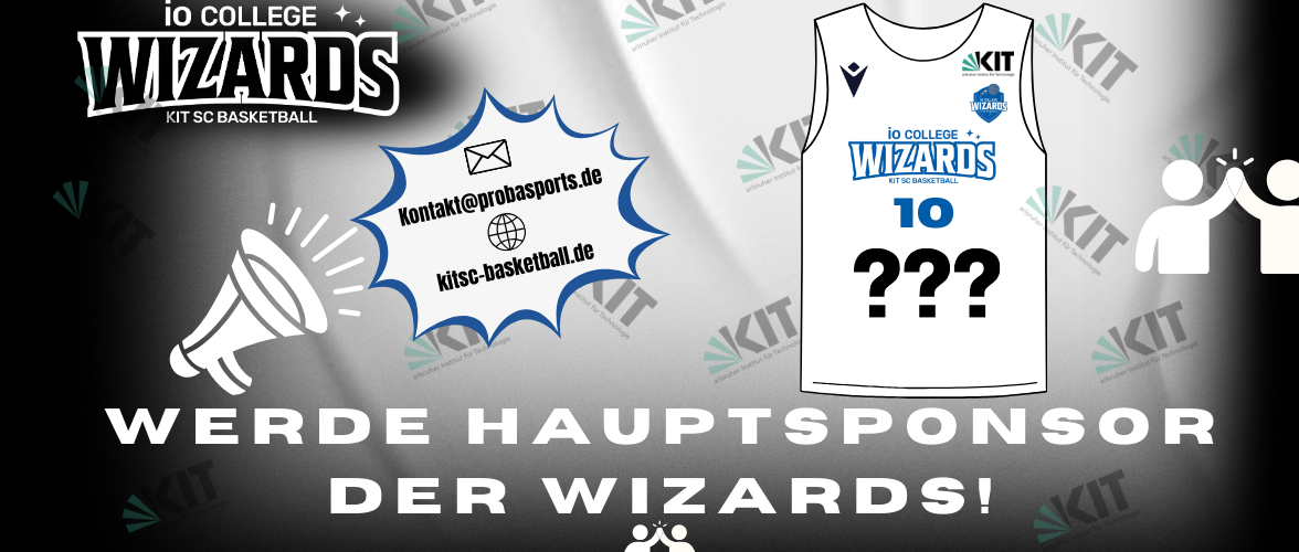 Hauptsponsor der KIT Basketballer werden