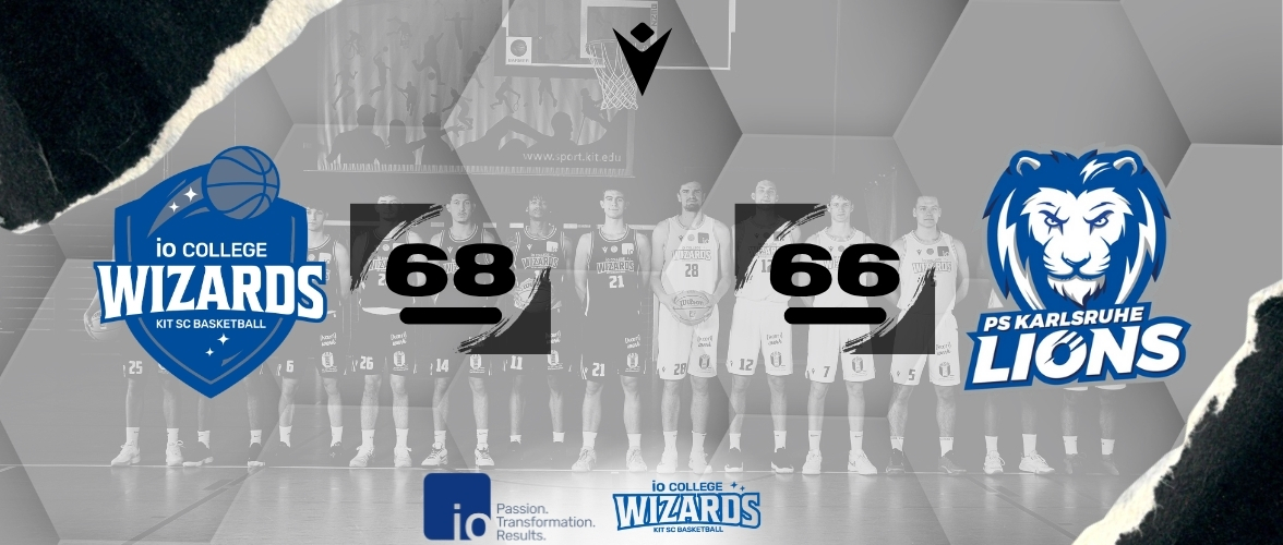 Stadtderby geht an die Wizards – knapper 68:66-Sieg gegen die Lions-Reserve!