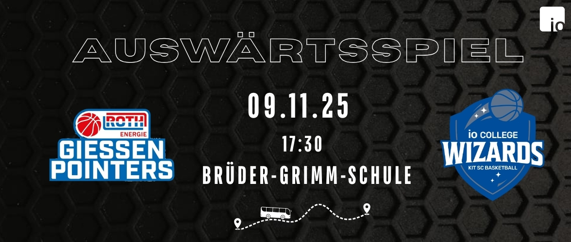 Wizards reisen nach Gießen!