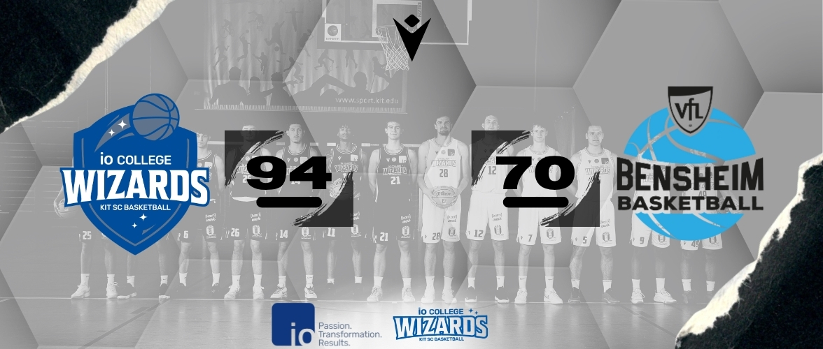 Feiertagsspiel gelingt – Wizards siegen gegen Bensheim!