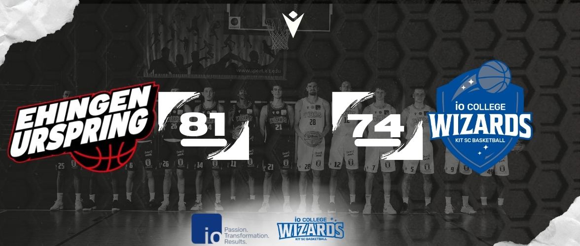 Punkte bleiben in Ehingen – Wizards unterliegen mit 74:81