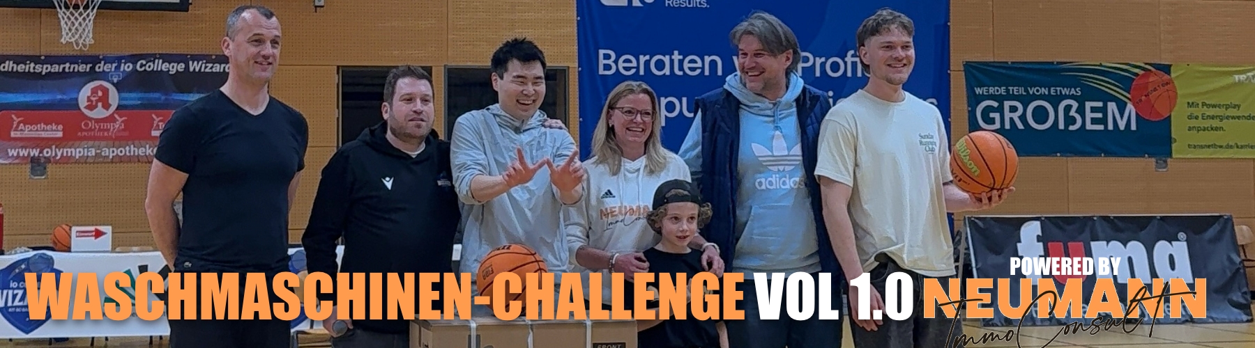 🏀 Waschmaschinen-Challenge VOL 1.0 hat einen Sieger!