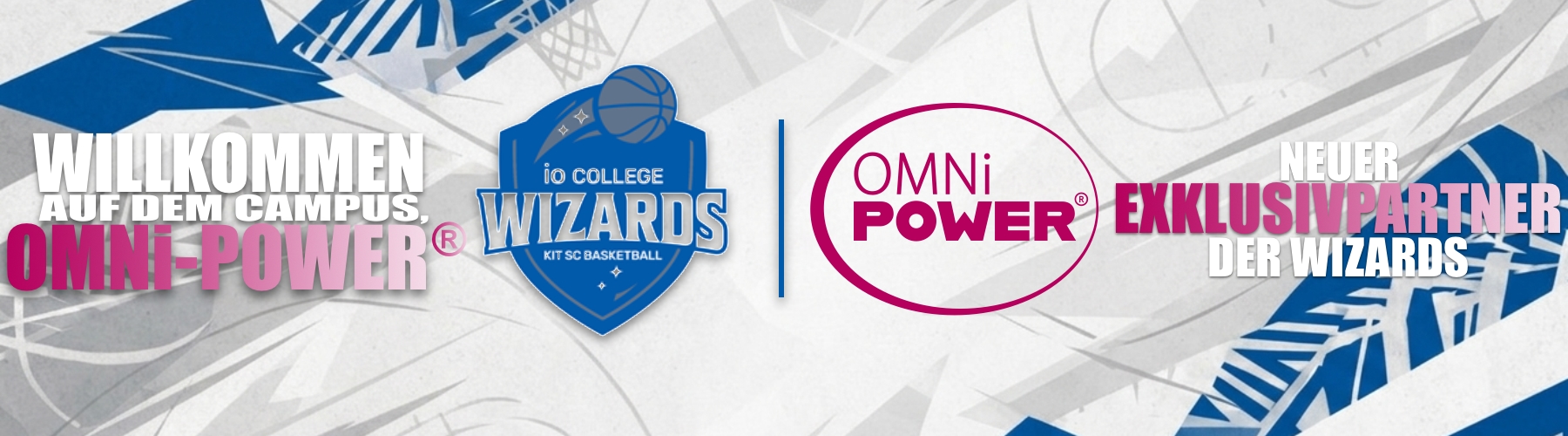 OMNi-POWER® neuer Exklusivpartner der io College Wizards