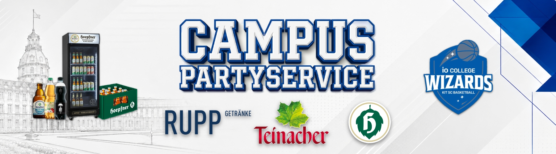 Dein Campus-Partyservice – ab sofort!