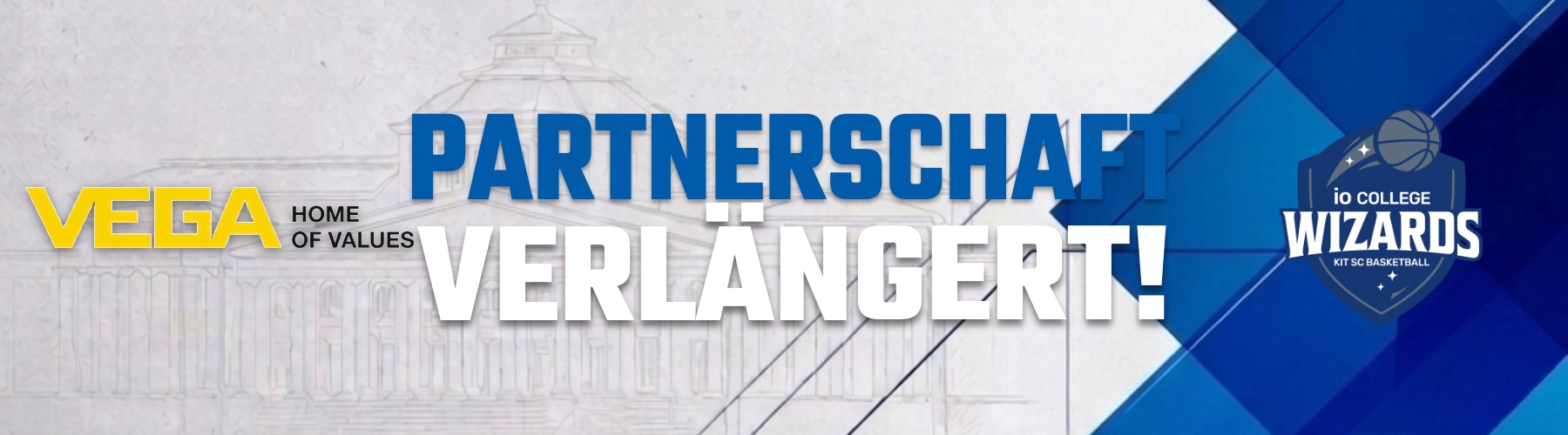🏀 VEGA bleibt Premium-Partner der Wizards!